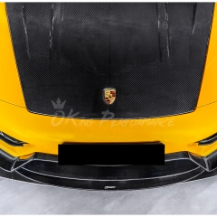 CMST Style Dry Carbon Fiber Hood Bonnet For Porsche 911 Carrera & S & Turbo S 992 992.1 992.2 2019-2028