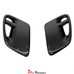 9D 1016 Style Dry Carbon Fiber Side Vents Trim For Porsche 911 Turbo & S 992 992.1 992.2 2019-2028