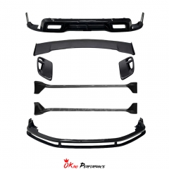 9D 1016 Style Dry Carbon Fiber Aero Body Kits For Porsche 911 Turbo S 992 992.1 2019-2023