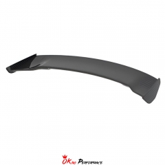 9D 1016 Style Dry Carbon Fiber Rear Spoiler Wing For Porsche 911 Turbo & S 992 992.1 992.2 2019-2028