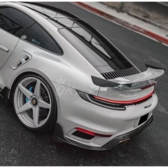 9D 1016 Style Dry Carbon Fiber Aero Body Kits For Porsche 911 Turbo S 992 992.1 2019-2023
