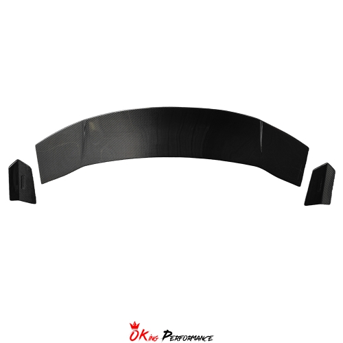 Brabx Style Dry Carbon Fiber Rear Spoiler Wing For Porsche 911 Turbo S 992 992.1 992.2 2019-2028
