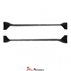 9D 1016 Style Dry Carbon Fiber Side Skirt For Porsche 911 Turbo & S 992 992.1 992.2 2019-2028