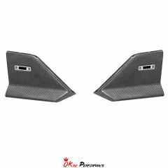 Brabx Style Dry Carbon Fiber Side Skirts Splitter For Porsche 911 Turbo S 992 992.1 992.2 2019-2028
