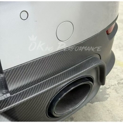 OEM Style Dry Carbon Fiber Rear Bumper Lower Part For Porsche 911 Carrera & S 992.2 2024-2028