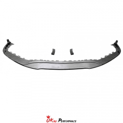 OC Style Dry Carbon Fiber Front Lip For Porsche 911 Carrera & S 992 992.2 2024-2028