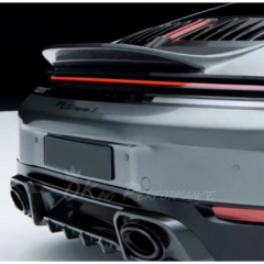 OC Style Dry Carbon Fiber Rear Spoiler Lid For Porsche 911 Carrera & S 992.1 992.2 2019-2028