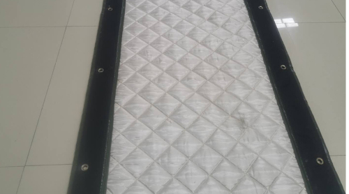 Fireproof, Sound Proof and Flame Retardant Protective Pad with PVC Coated Mesh Tarpaulin