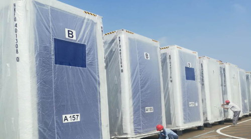 Container Protective Cover with PVC Knife Scraping Tarpaulin