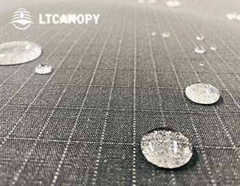gray Tartan silicon cotton canvas waterproof breathable tarps (6)