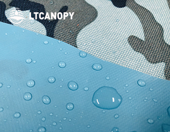 Blue Camouflage oxford tarp for Boat Cover (2)