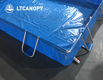 Round pvc fabric fish farming pool-1 (15)