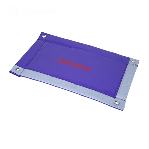 Purple Fireproof board soundproof board Noise Reduction Sound Barrier Fence