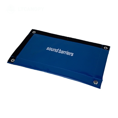 Dark Blue Fireproof board soundproof board Noise Reduction Sound Barrier Fence For Factory Voice Absording