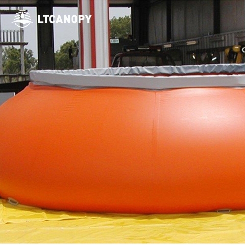 Orange Self Supporting Tanks