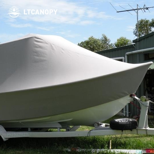 Gray silver Oxford Tarp For Boat Cover