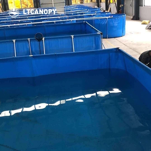 Customized PVC Fabric Tarpaulin Fish Farming Pool