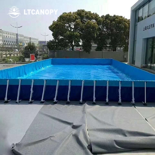 Different Size PVC Fabric Tarpaulin Fish Farming Pool