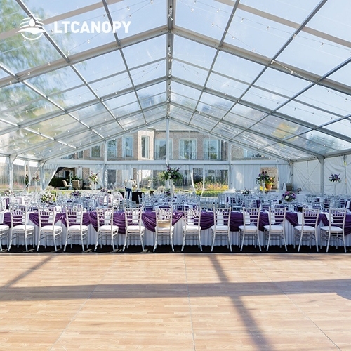 Clear Huge Wedding Outdoor Holding 100-200 People Marquee