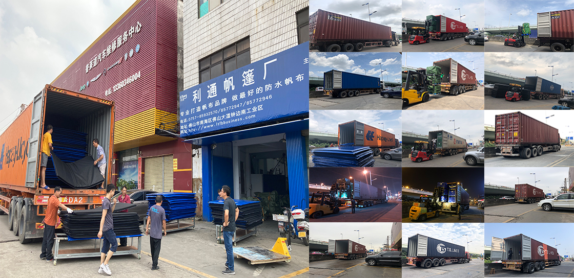 Litong tarpaulin export to all over the world