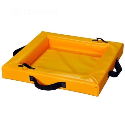 Compressable Foam Sidewall Spill Tray