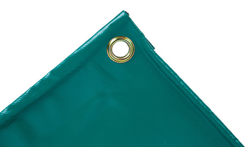 0.45mm 3.5x2.5m Blackish Green PVC Fabric Coated Tarp 100% Waterproof