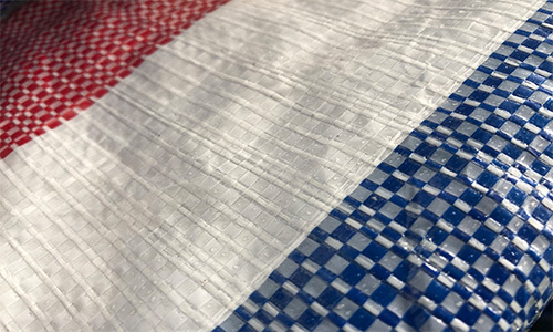 Red White Blue PE Tarp