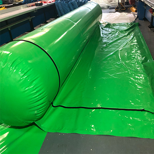 Green Inflatable Aqua Dam