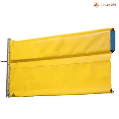Flat PVC Oil Spill Containment Boom and Barriers