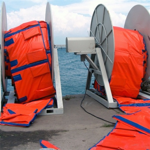 Flat PVC Oil Spill Containment Boom and Barriers