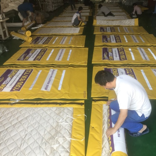 Yellow Soundproof Board Noise Reduction Sound Barrier Fence For Wall