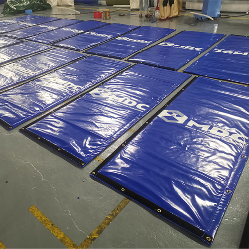 Blue Soundproof Board Noise Reduction Sound Barrier Fence For Construction Noise Control