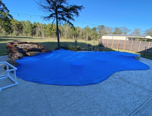 Irregular PVC Tarpaulin for Swimming Pool Covers Safety
