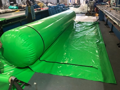 LTCANOPY Water Filled Flood Barrier with skirt