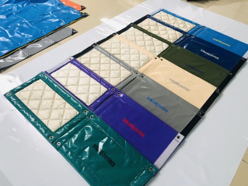 PVC Tarpaulin Soundproof Blankets Noise Barrier Sheet Colour Choose