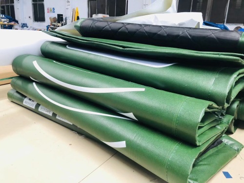 Green PVC Tarpaulin Soundproof Blankets Noise Barrier Sheet Echobarrier