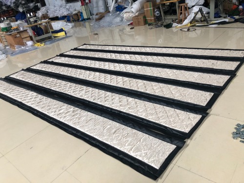 Black PVC Tarpaulin Soundproof Blankets Noise Barrier Sheet