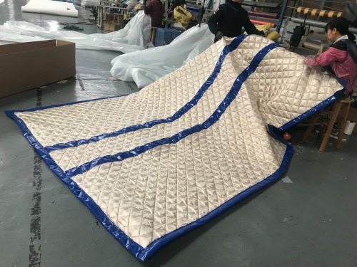 Blue PVC Tarpaulin Soundproof Blankets Noise Barrier Sheet
