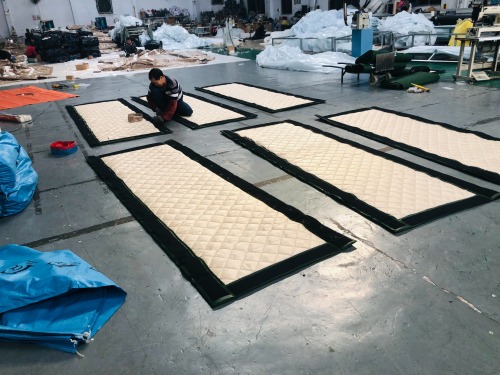 Black PVC Tarpaulin Soundproof Blankets Noise Barrier Sheet