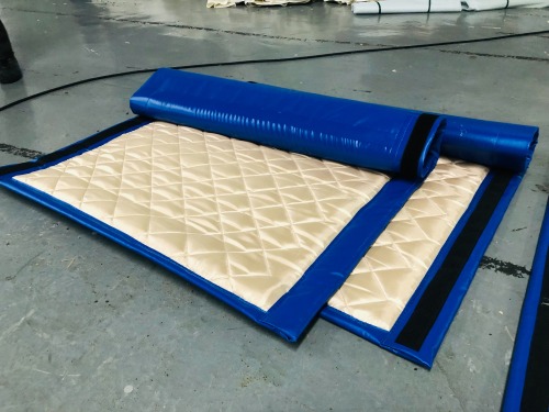 Blue PVC Tarpaulin Soundproof Blankets Noise Barrier Sheet