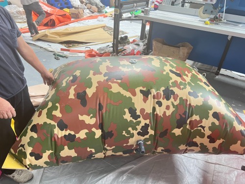 Camo PVC Tarpaulin Water Storage Bladder Water Bladder Tank