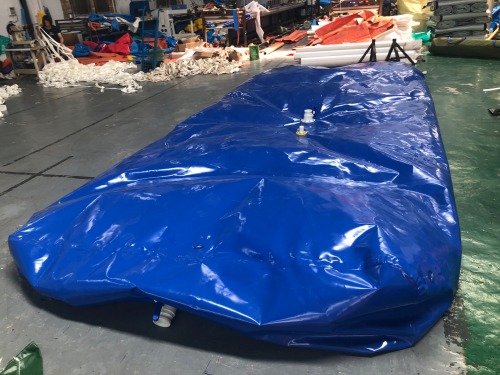 Blue PVC Tarpaulin Water Storage Bladder Water Bladder Tank