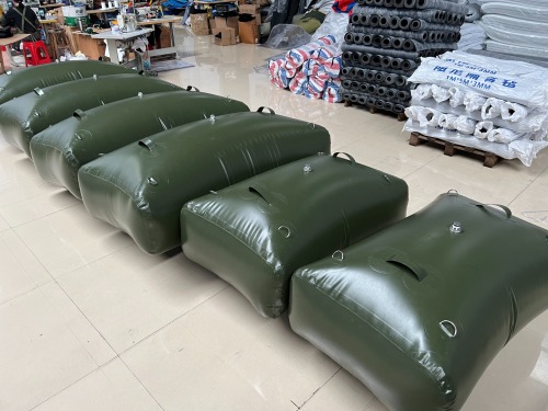 Green PVC Tarpaulin Water Storage Bladder Water Bladder Tank
