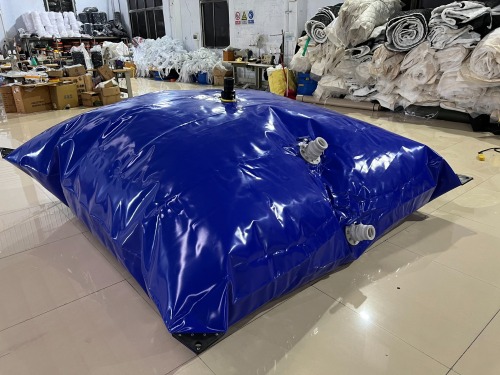 Dark Blue PVC Tarpaulin Water Storage Bladder Water Bladder Tank