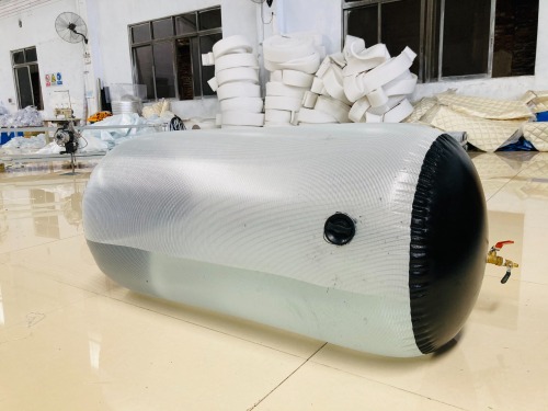Dia 60cm x1.5m length Transparent PVC Tarpaulin Water Storage Bladder Water Bladder Tank