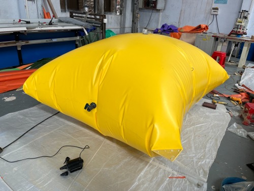 Yellow PVC Tarpaulin Water Storage Bladder Water Bladder Tank