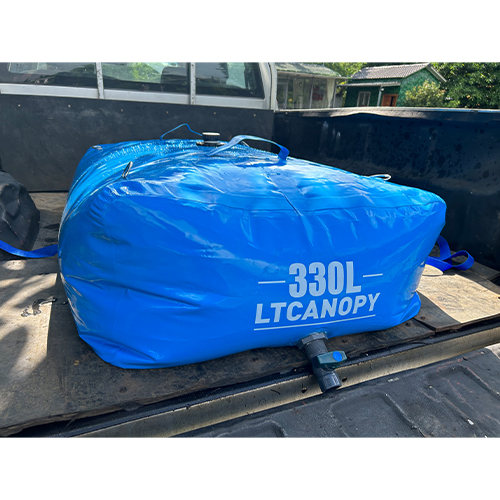 330L Water Storage Bladder, Large-Capacity Water Bladder Tanks, Rectangular Blue Plastic for Water Storage - Camping TrailerCar