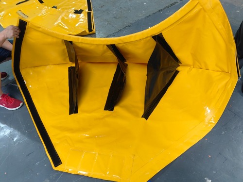LTCANOPY PVC Self Rising Flood Barrier Corner Section