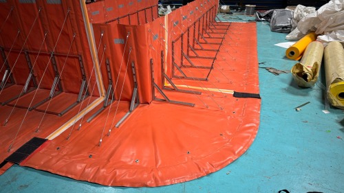 LTCANOPY L Shape Flood Barrier Corner Section