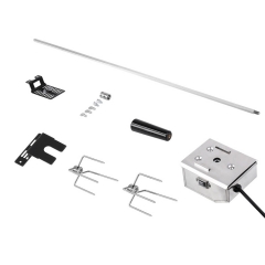 Power Motors Kit Set Skewers For All Gas Stype Grill, Round BBQ And Kamado Grill
